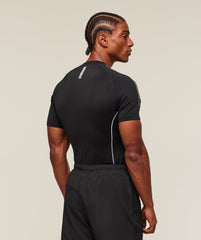 Clean Contour Seamless T-Shirt Black/White