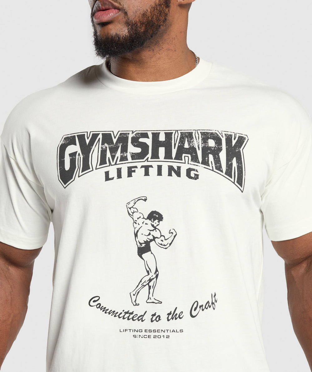 Committed to the Craft T-Shirt Soft White
