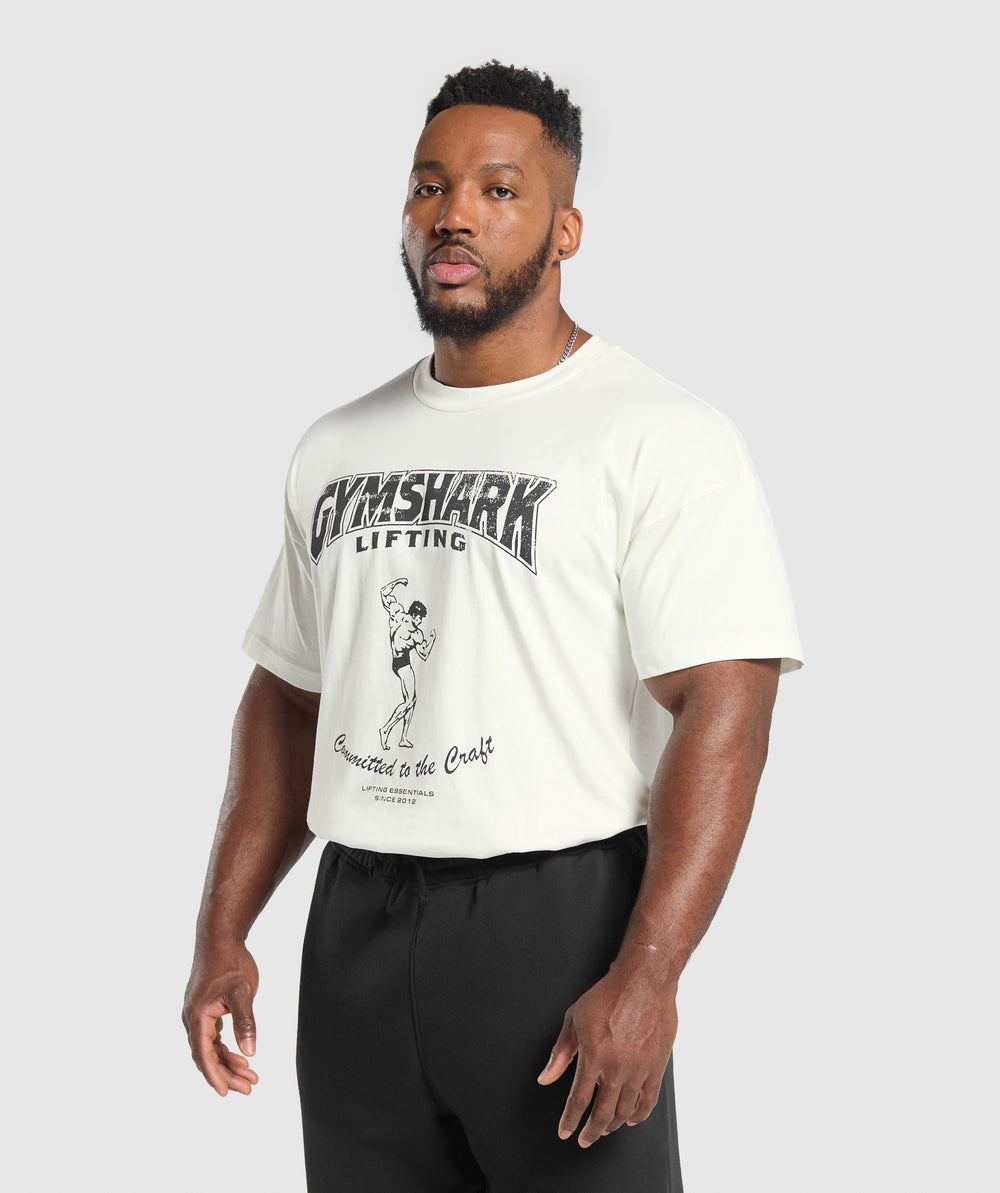 Committed to the Craft T-Shirt Soft White