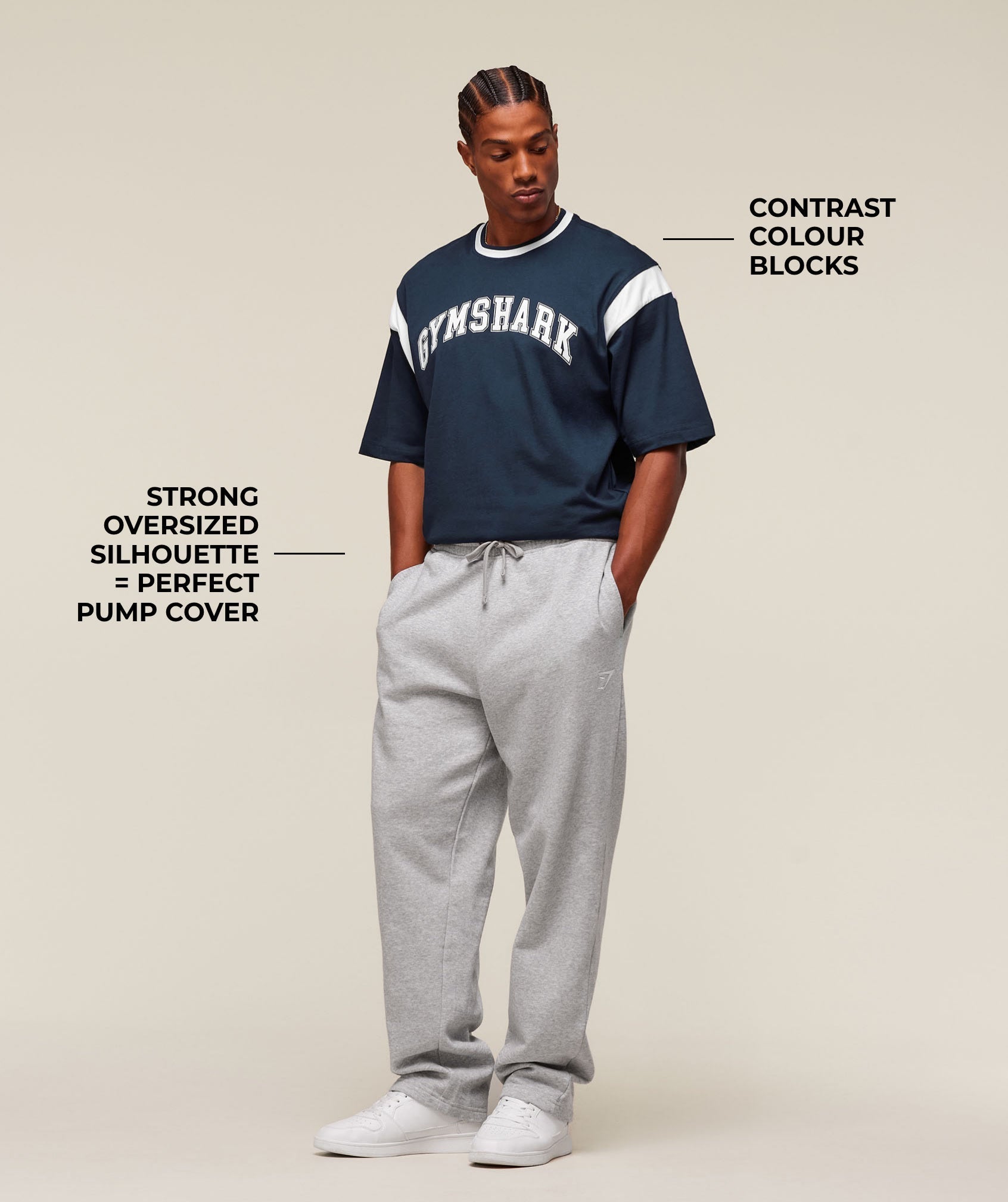 GSLC Oversized T-Shirt Navy