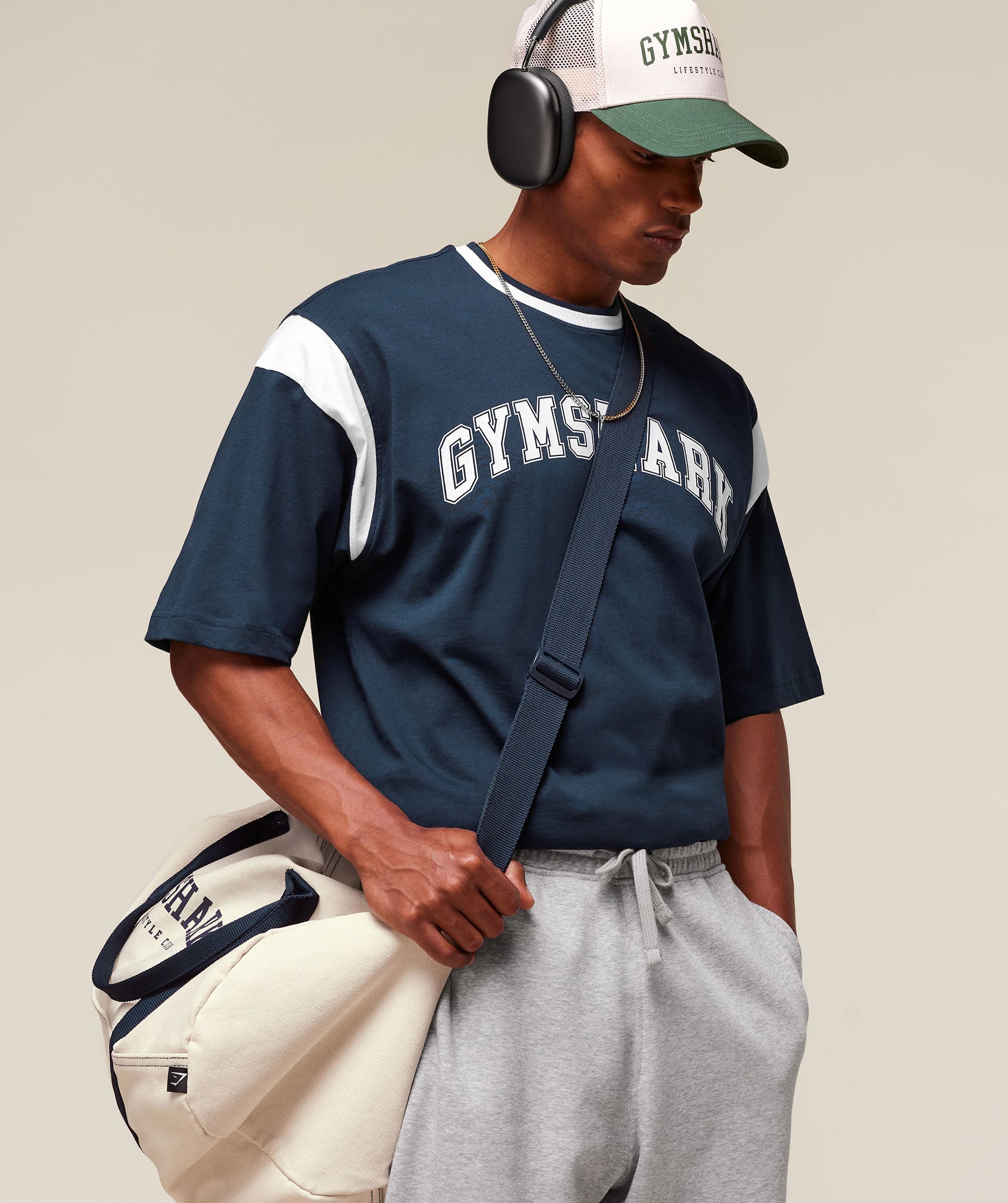 GSLC Oversized T-Shirt Navy