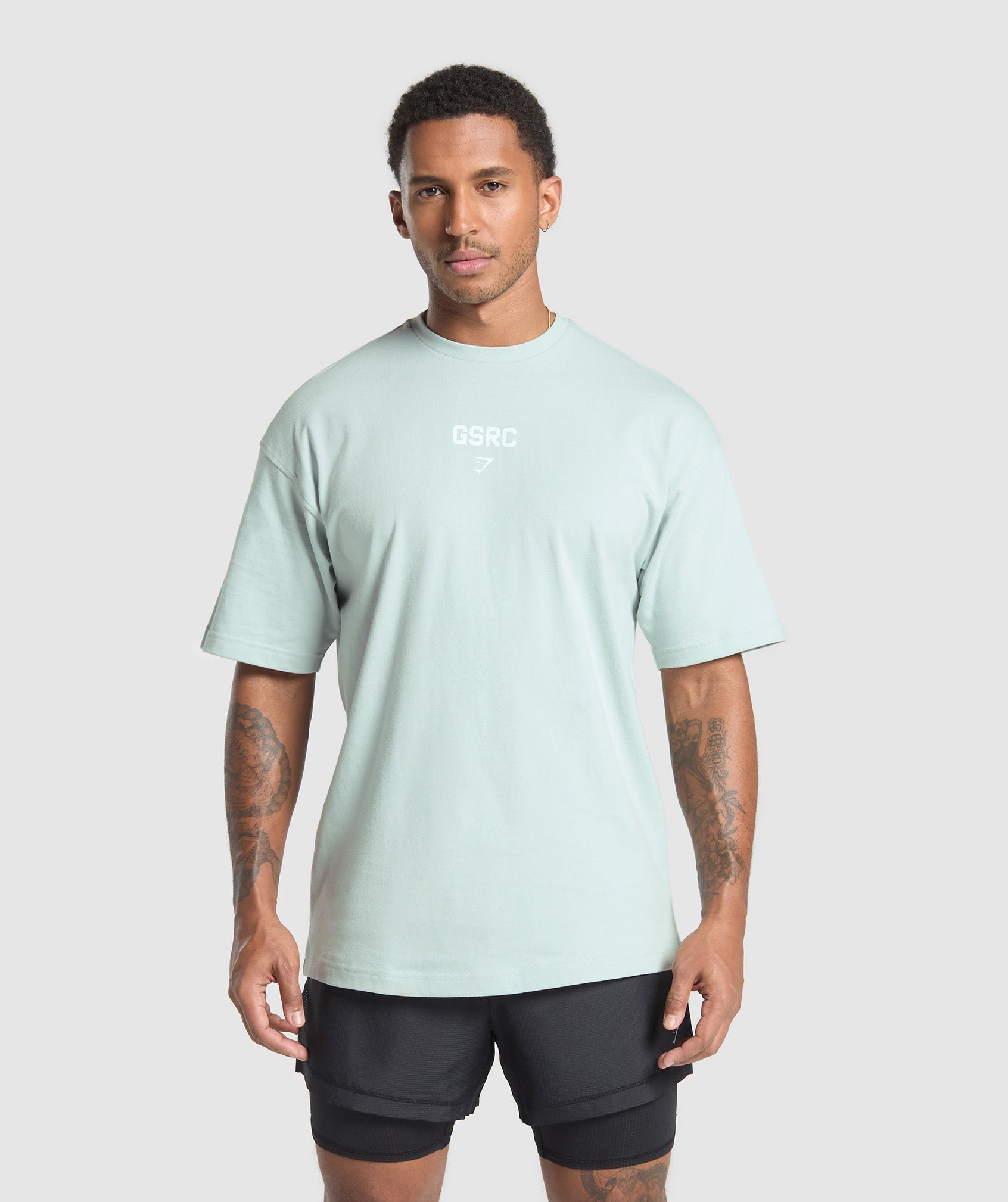Running Graphic T-Shirt Cool Blue