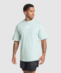 Running Graphic T-Shirt Cool Blue