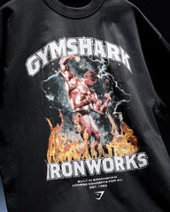 GS x Ironworks Graphic Tee Black
