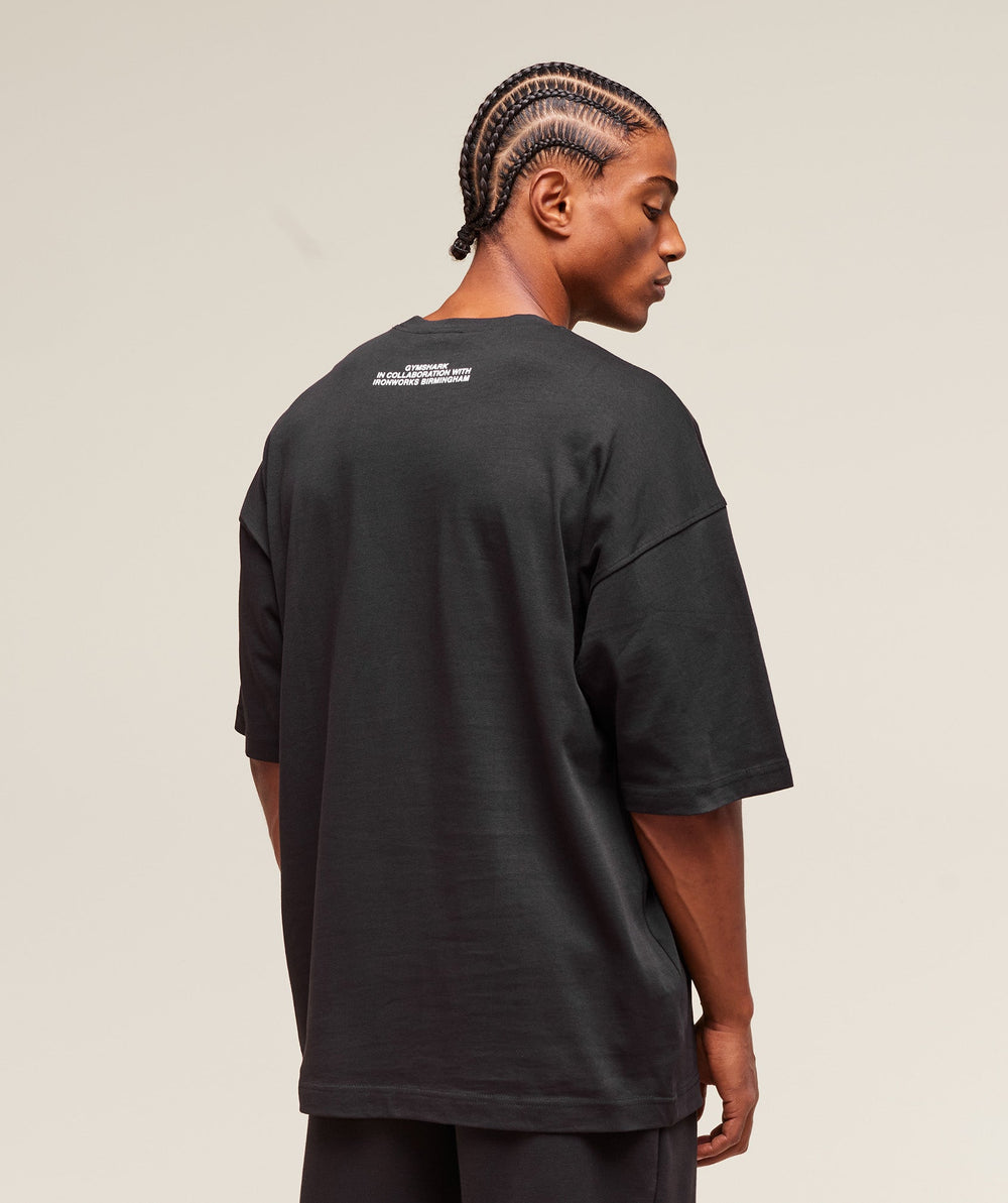 GS x Ironworks Graphic Tee Black