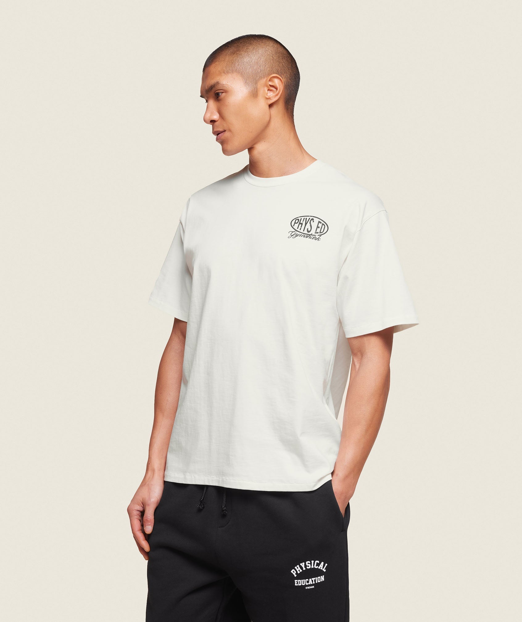 Phys Ed T-Shirt Soft White