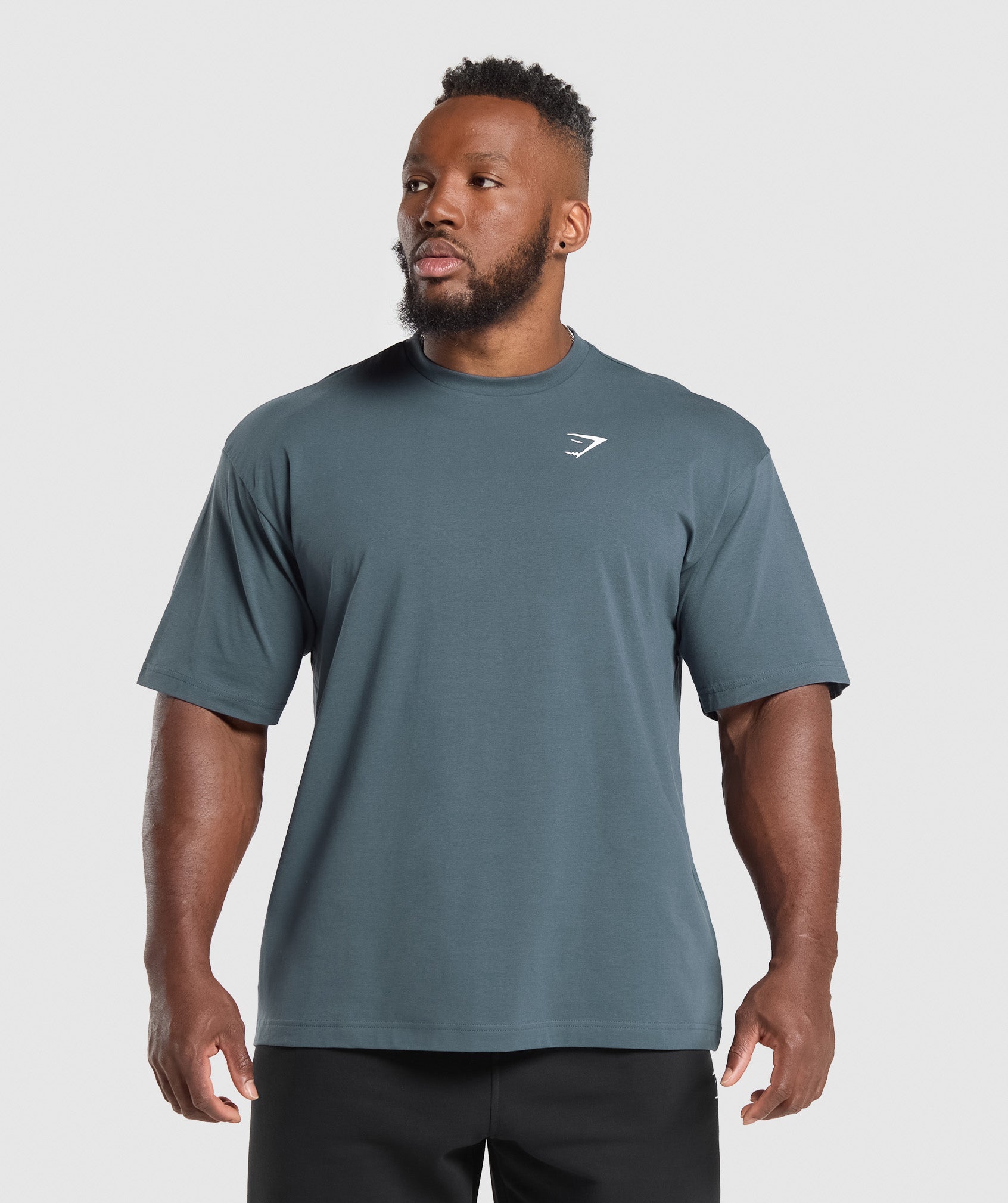 Essential Oversized T-Shirt Titanium Blue