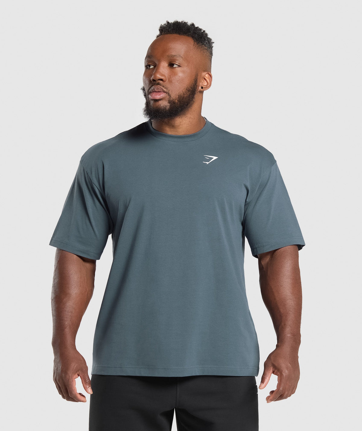 Essential Oversized T-Shirt Titanium Blue