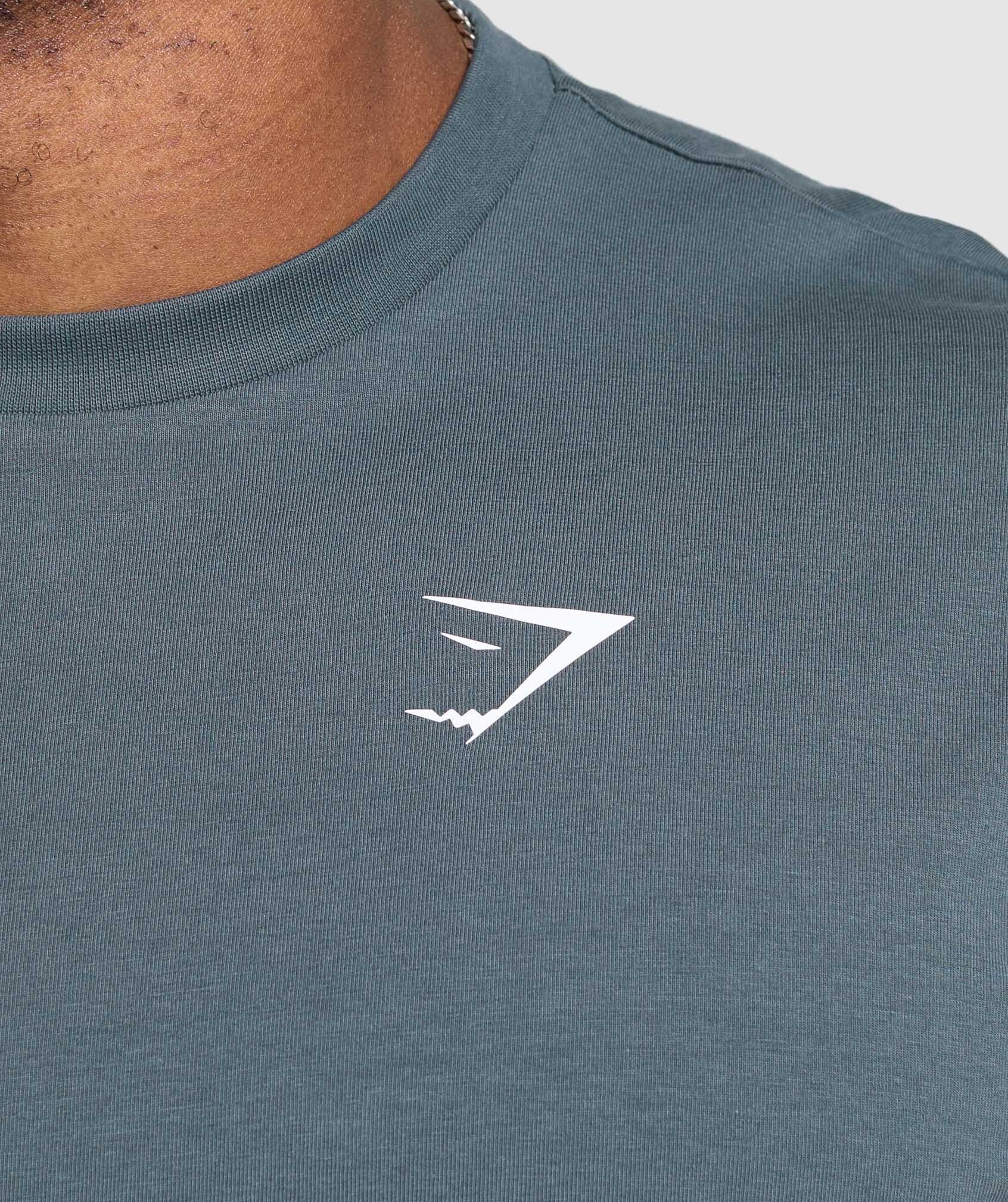 Essential Oversized T-Shirt Titanium Blue
