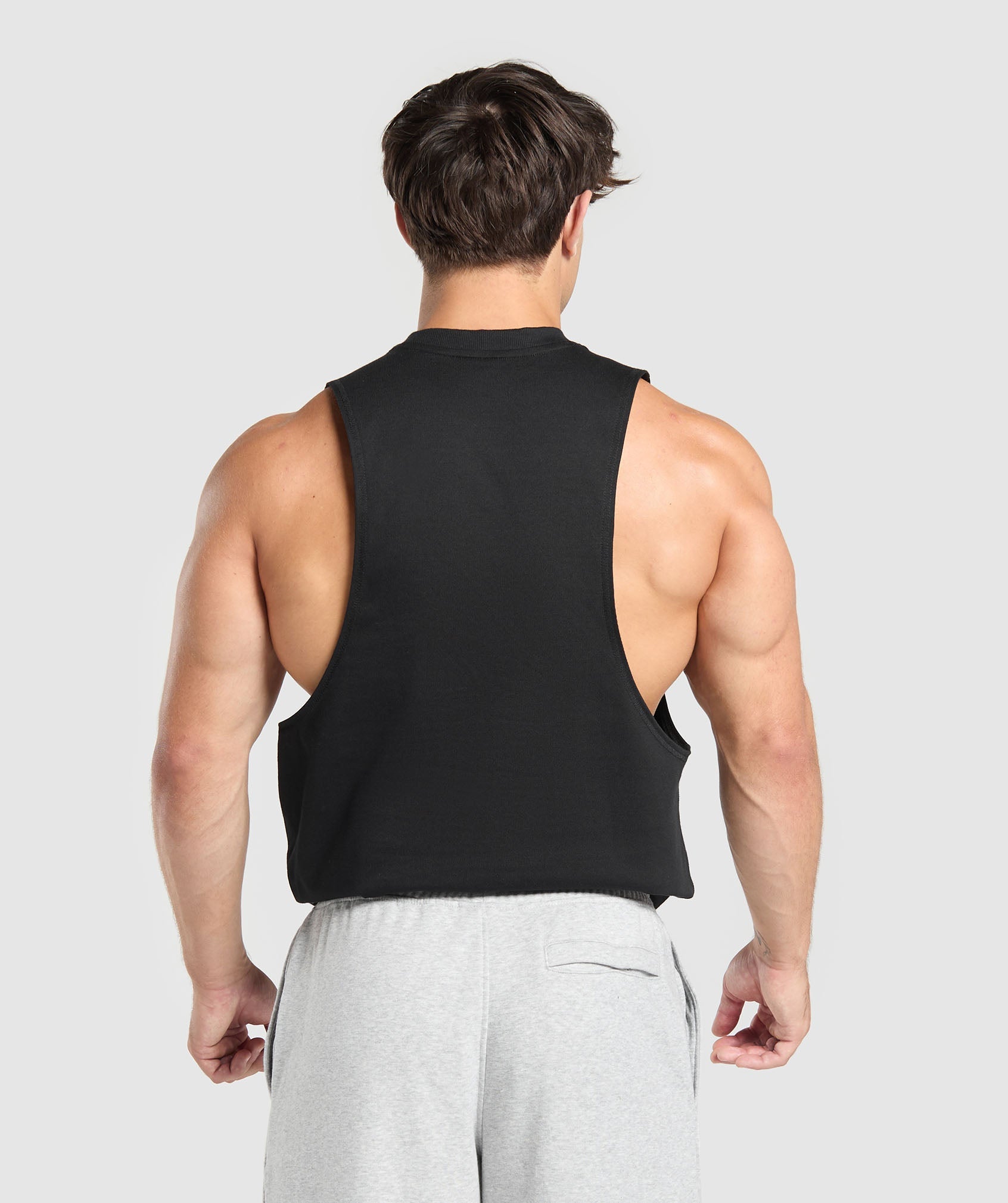 Premium Lifting Drop Arm Tank Black