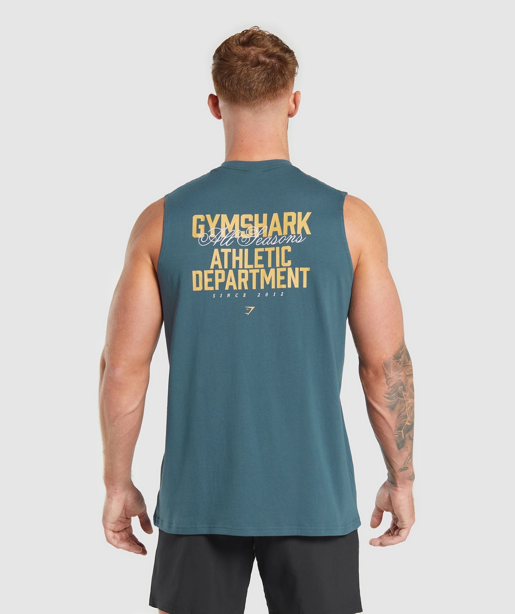 Athletic Department Tank Cargo Blue