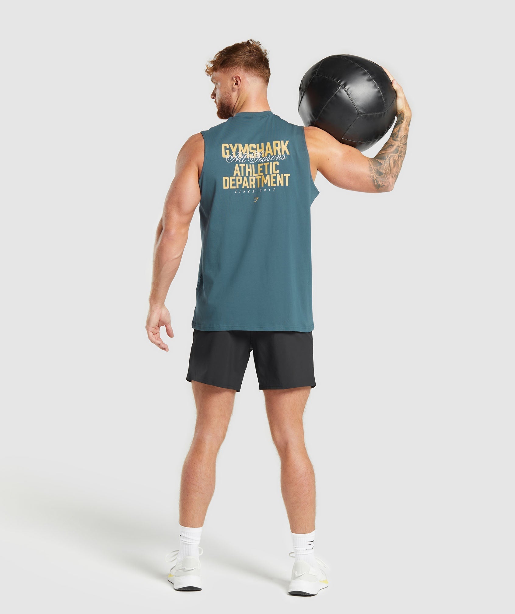 Athletic Department Tank Cargo Blue