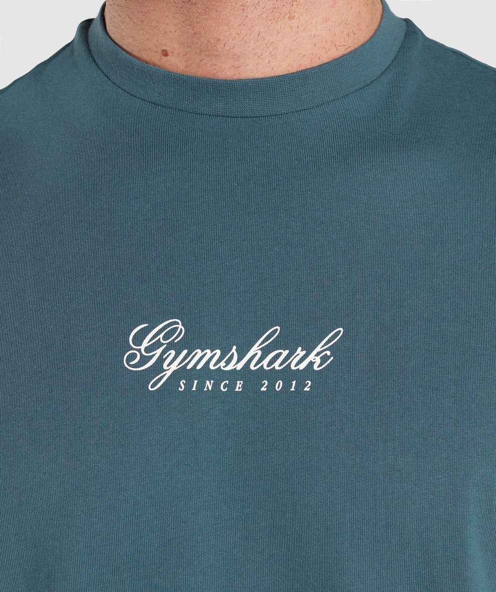 Athletic Department Tank Cargo Blue