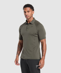 Performance Polo Shirt Strength Green