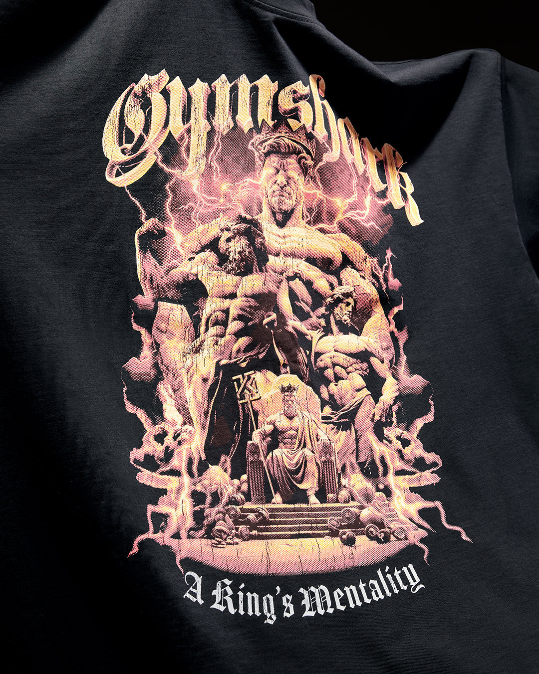 GS x Kingsgym Graphic Tee Black