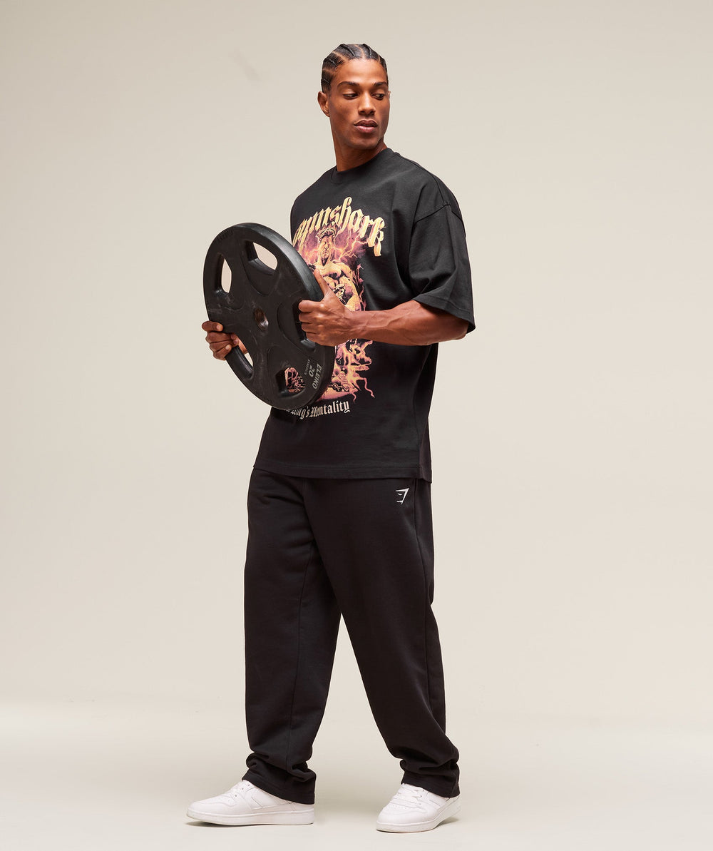 GS x Kingsgym Graphic Tee Black