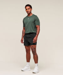Lightweight Seamless T-Shirt Chalk Green/Base Green