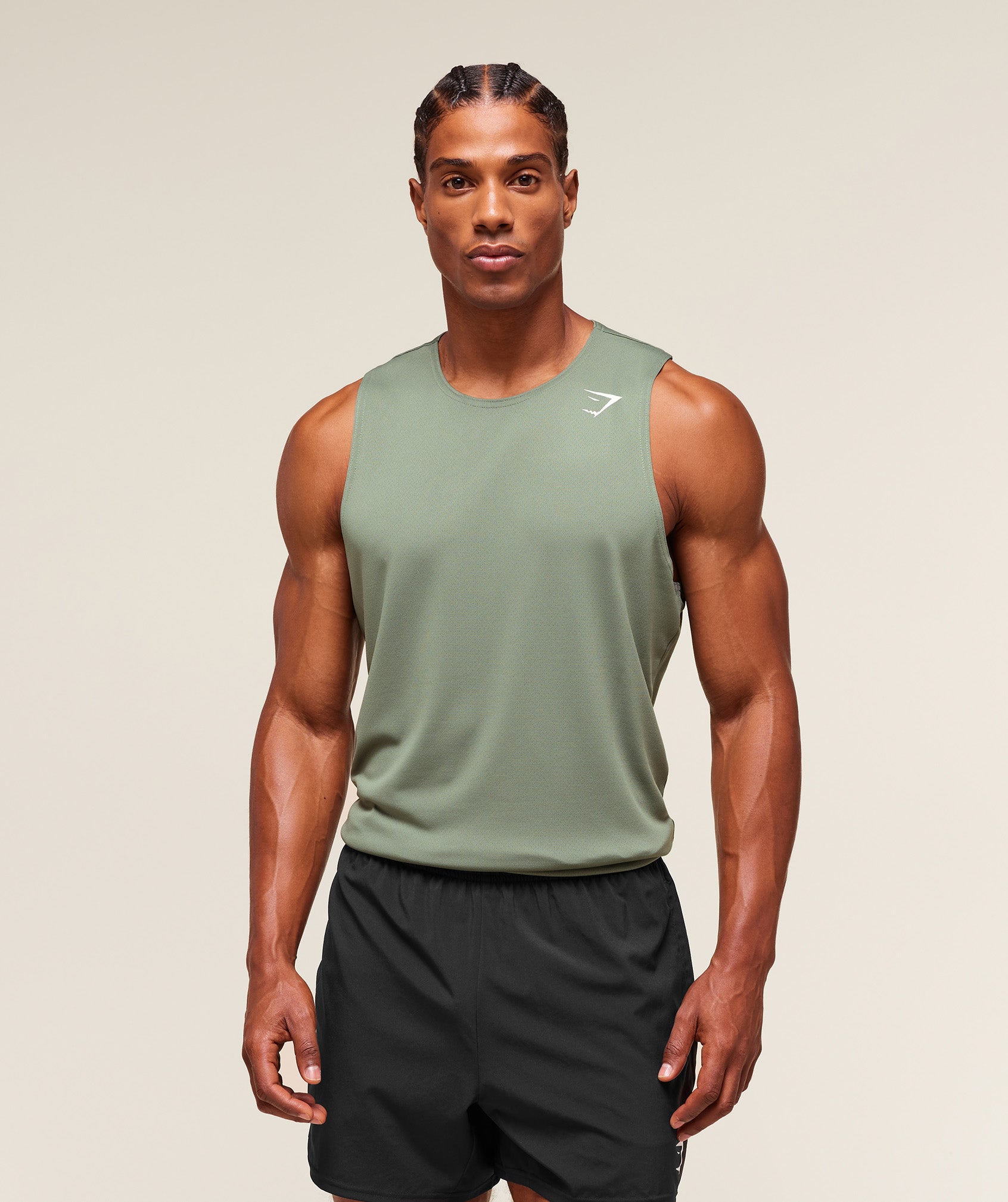 Everyday Performance Tank 2 Pack Unit Green/Black