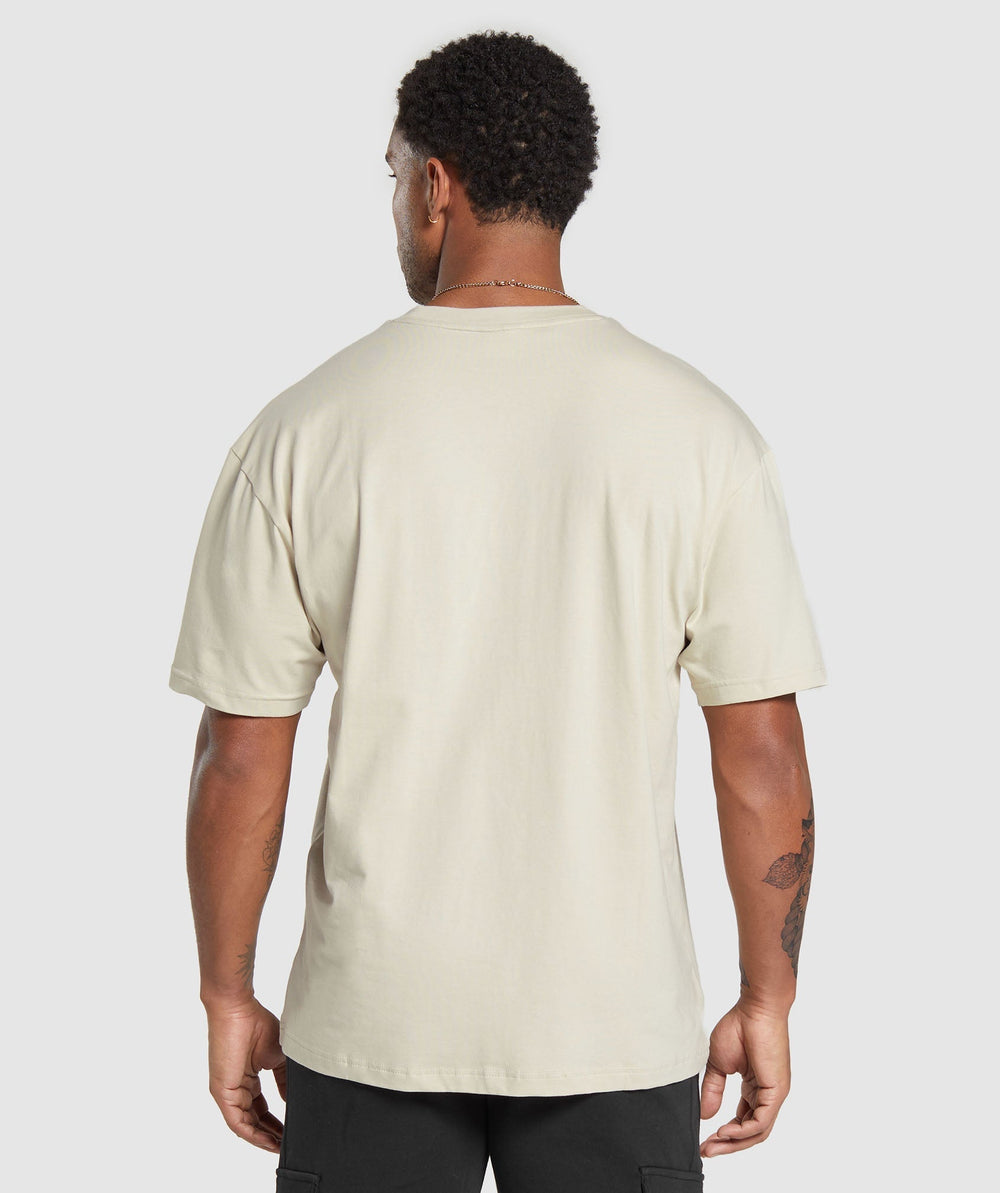 Essential Oversized T-Shirt Pebble Grey