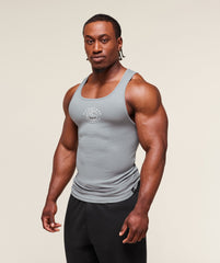 Legacy Ribbed Tank Denim Grey