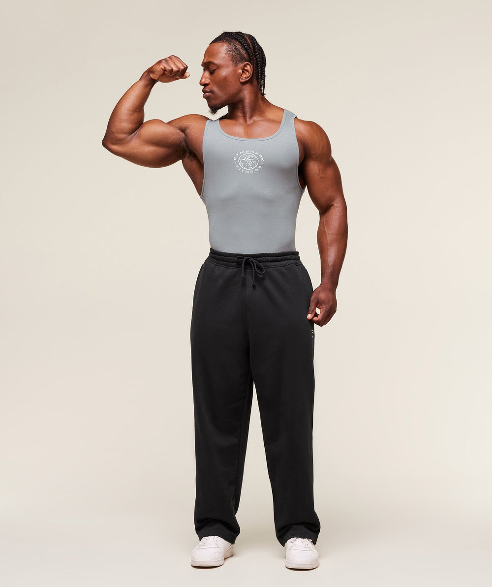 Legacy Ribbed Tank Denim Grey