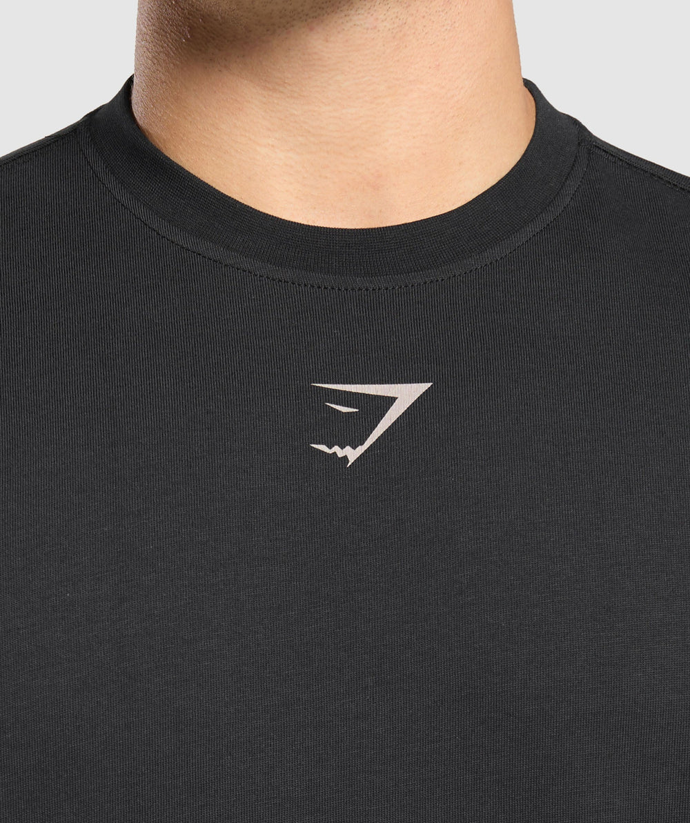 Lifting Club T-Shirt Black/Light Grey