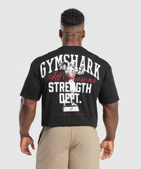 Trophy Graphic T-Shirt Black