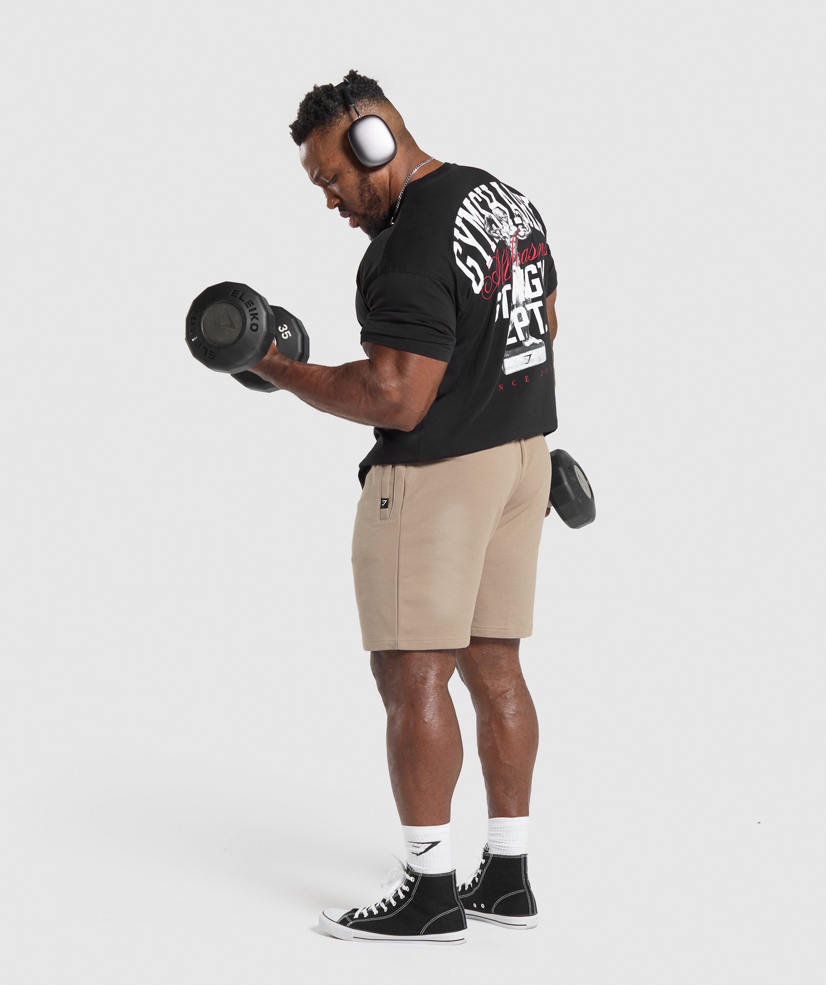 Trophy Graphic T-Shirt Black