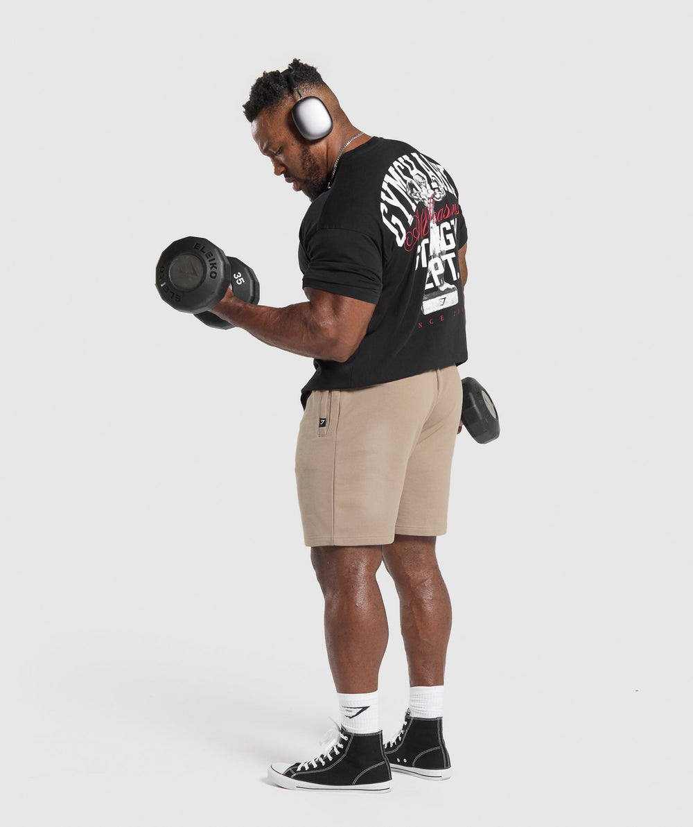 Trophy Graphic T-Shirt Black