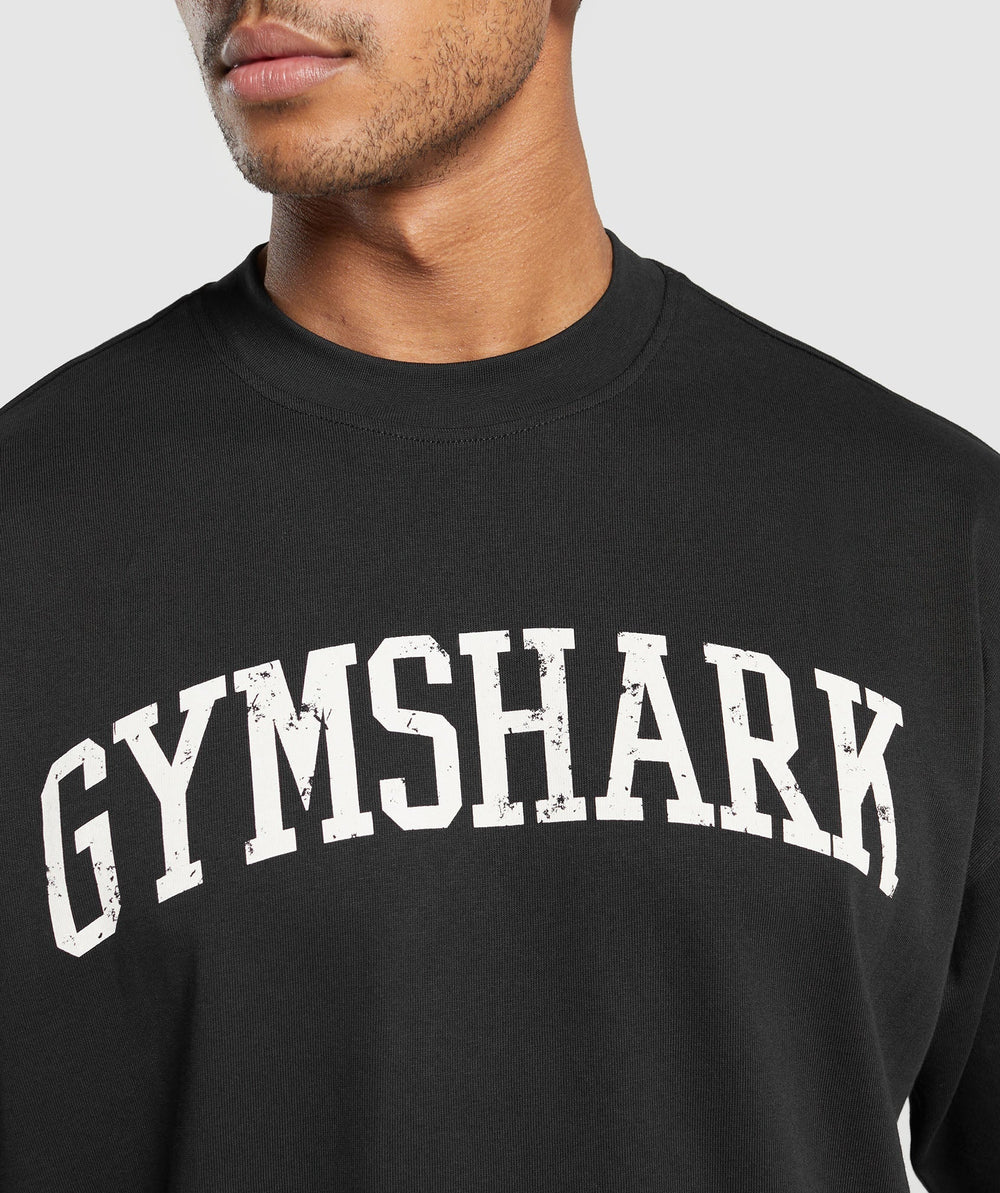 Collegiate T-Shirt Black