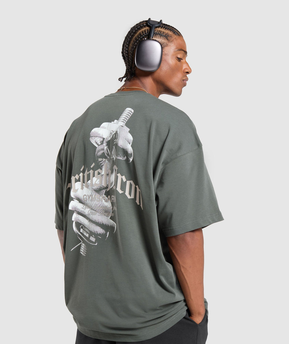 British Iron T-Shirt Slate Teal