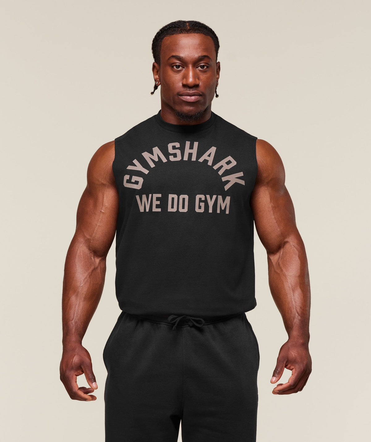 We Do Gym Tank Black