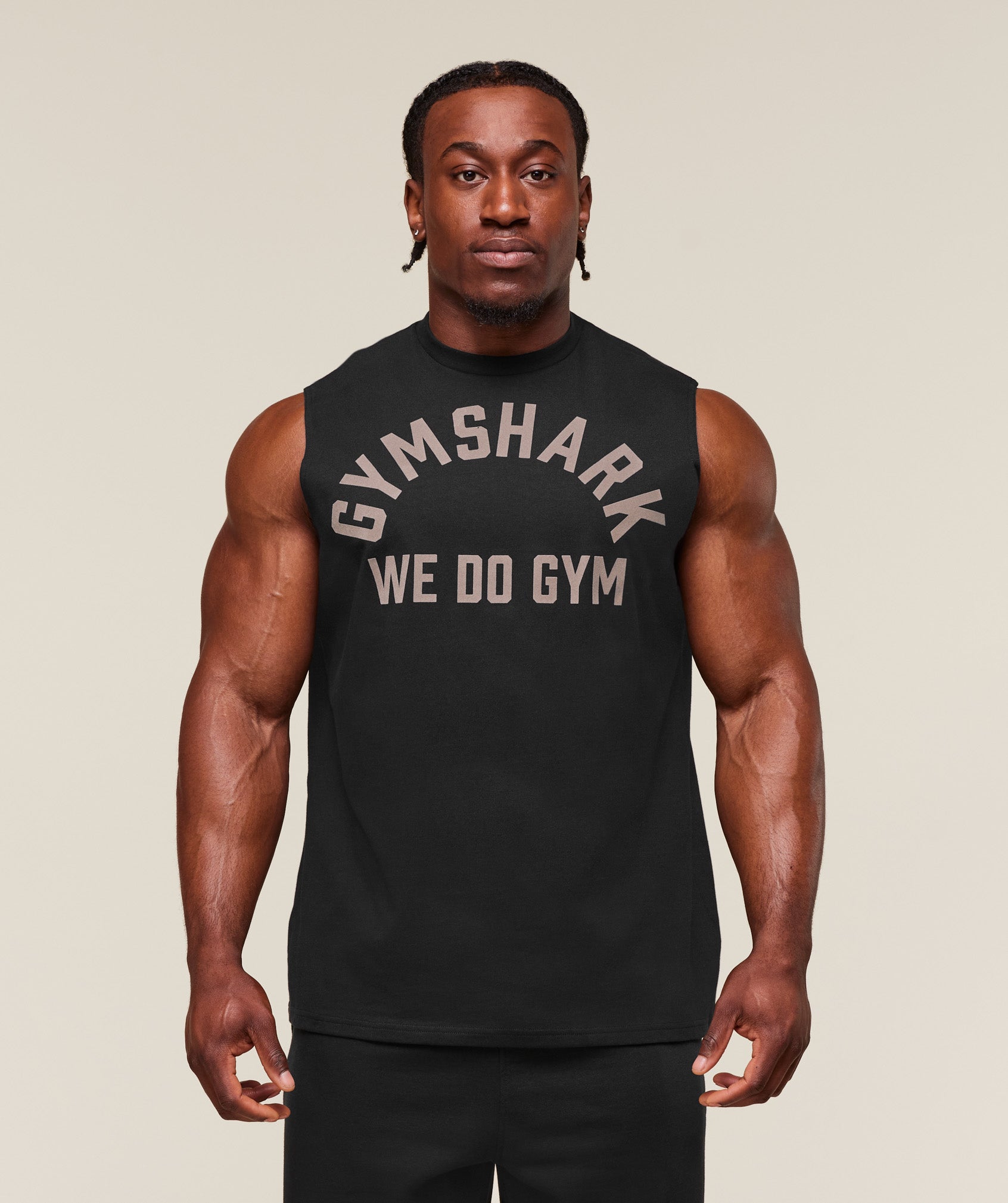 We Do Gym Tank Black