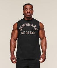 We Do Gym Tank Black