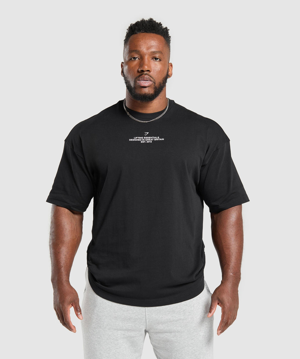 Tyre Graphic T-Shirt Black