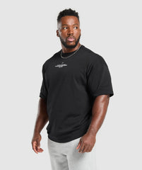 Tyre Graphic T-Shirt Black