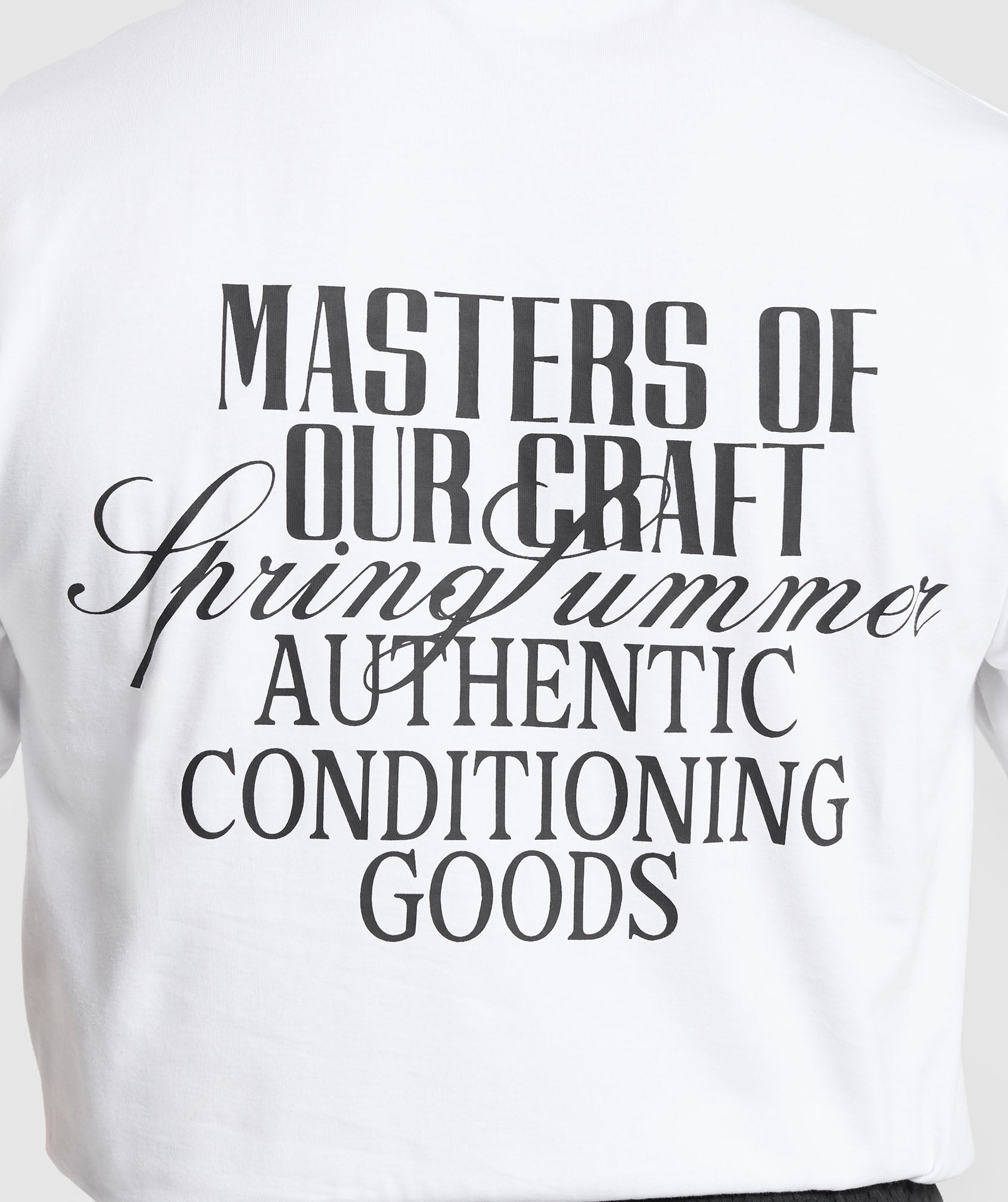 Master of our Craft T-Shirt White
