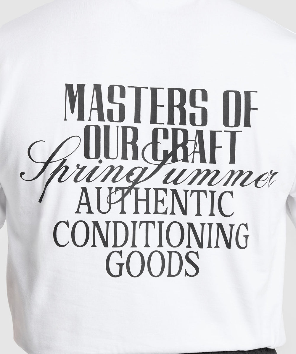 Master of our Craft T-Shirt White