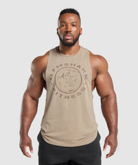 Legacy Drop Arm Tank Cement Brown