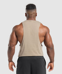 Legacy Drop Arm Tank Cement Brown