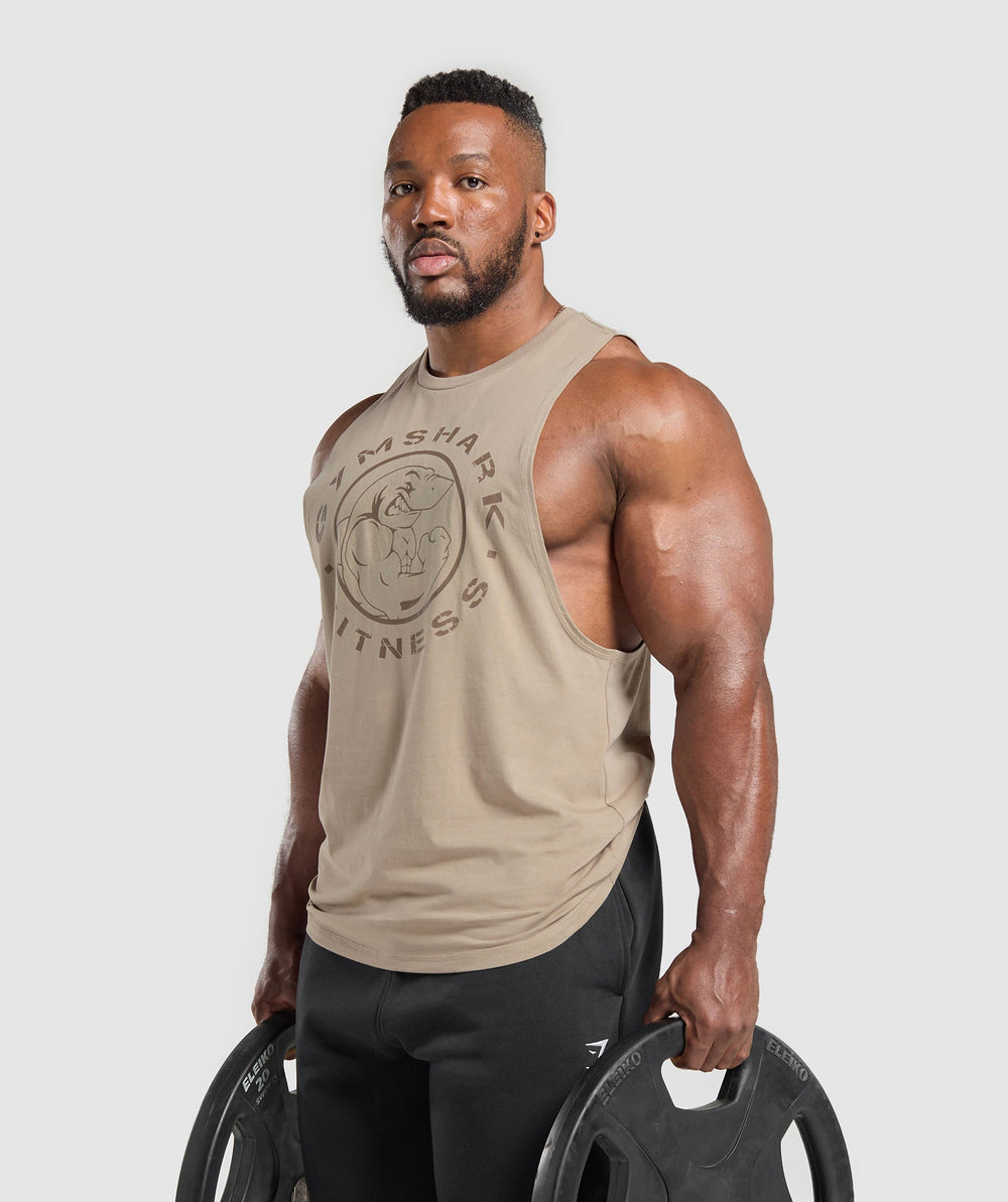 Legacy Drop Arm Tank Cement Brown
