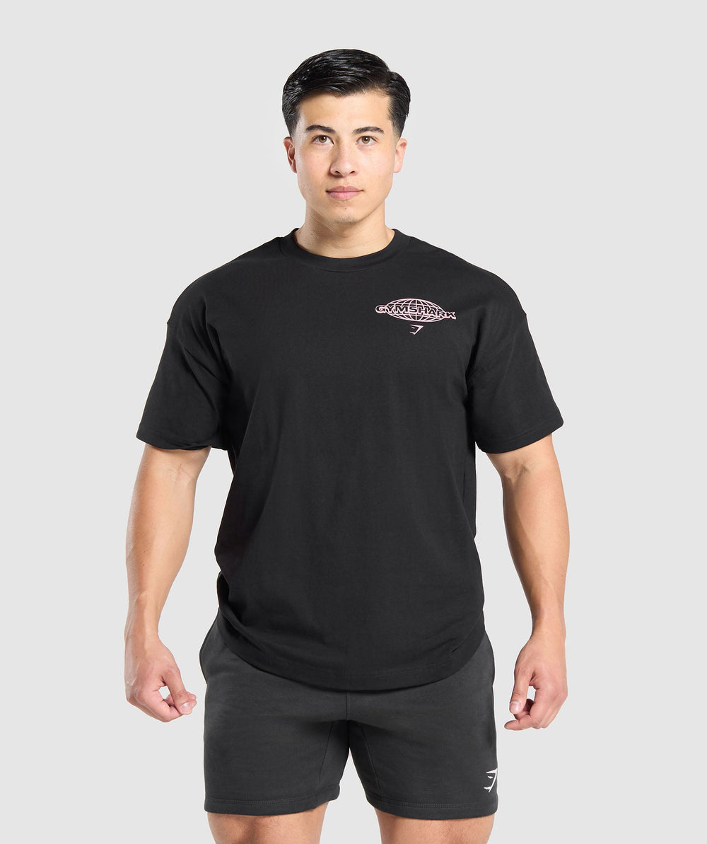 Worldwide T-Shirt Black