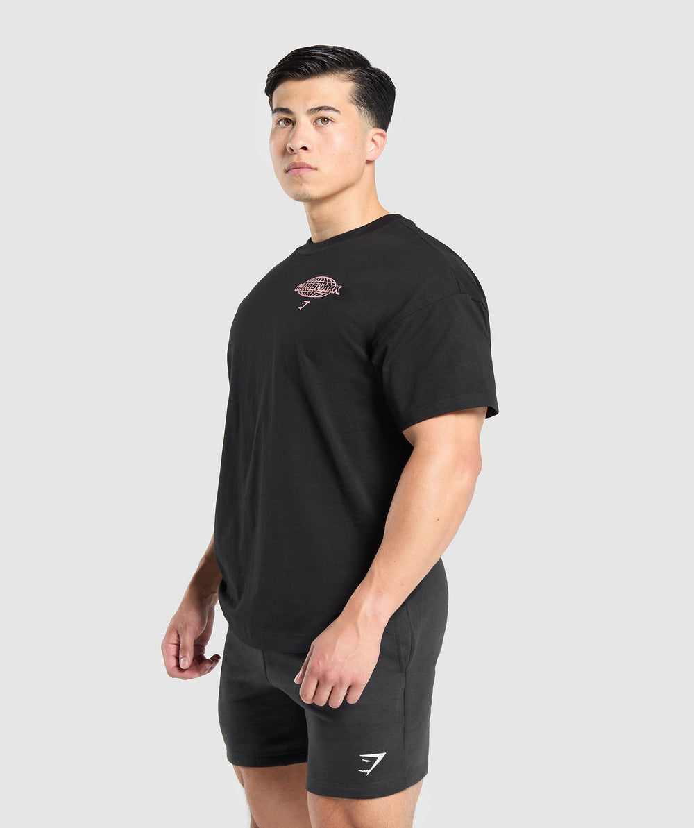 Worldwide T-Shirt Black