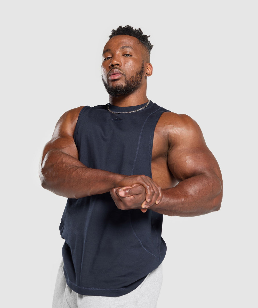 Premium Lifting Drop Arm Tank Heavy Blue