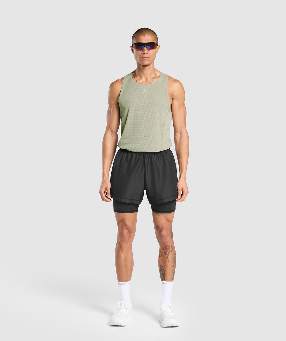 Running Tank Chalk Green