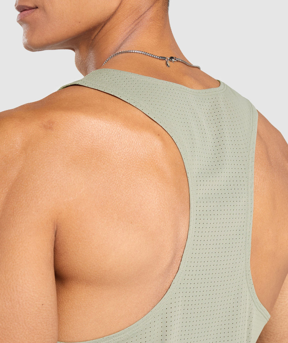 Running Tank Chalk Green