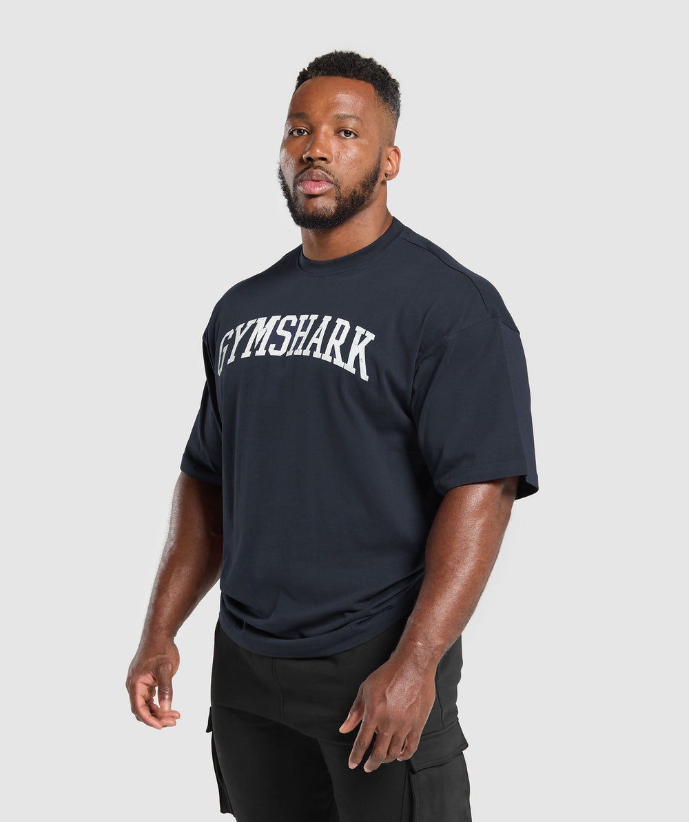 Collegiate T-Shirt Heavy Blue
