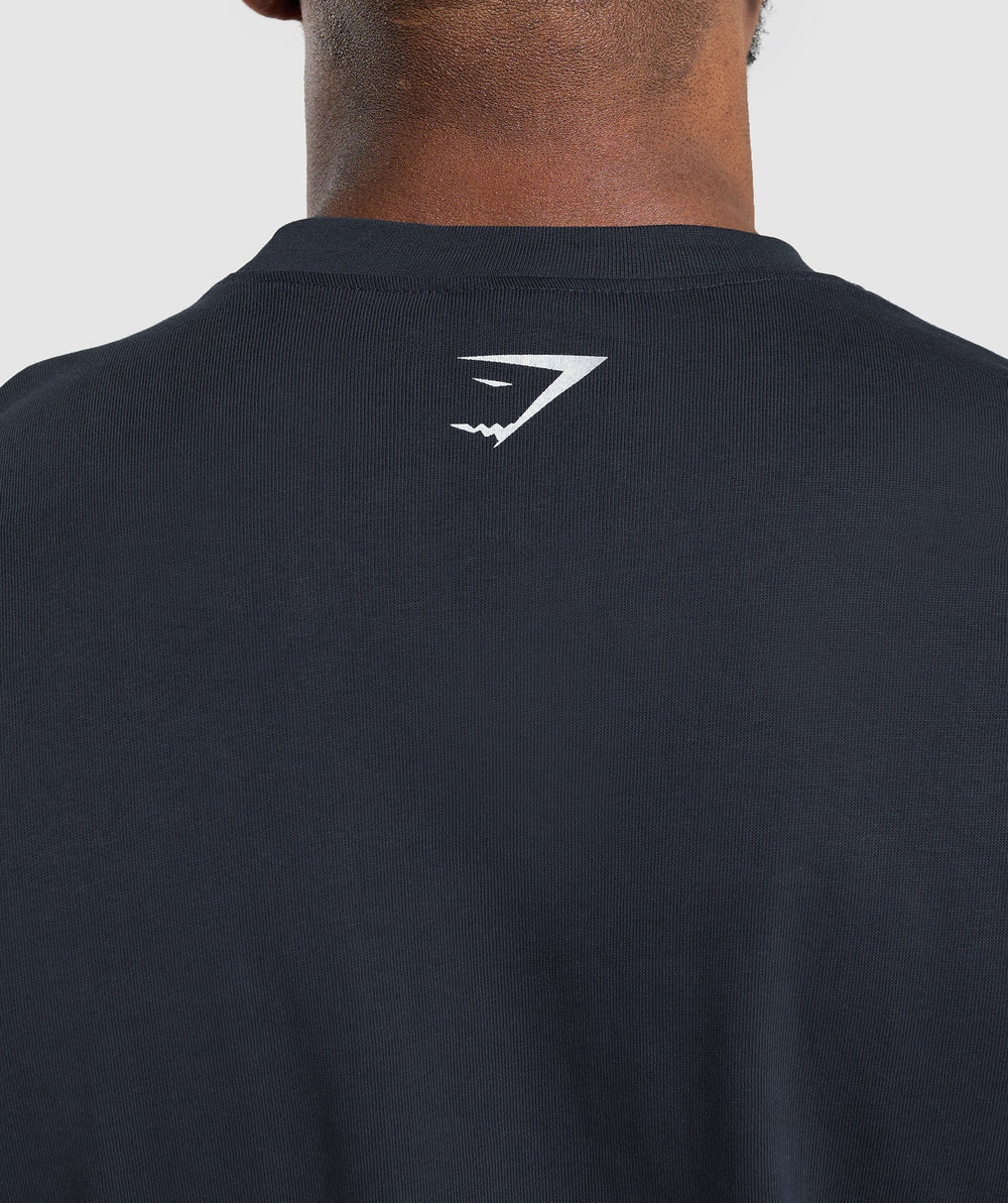 Collegiate T-Shirt Heavy Blue