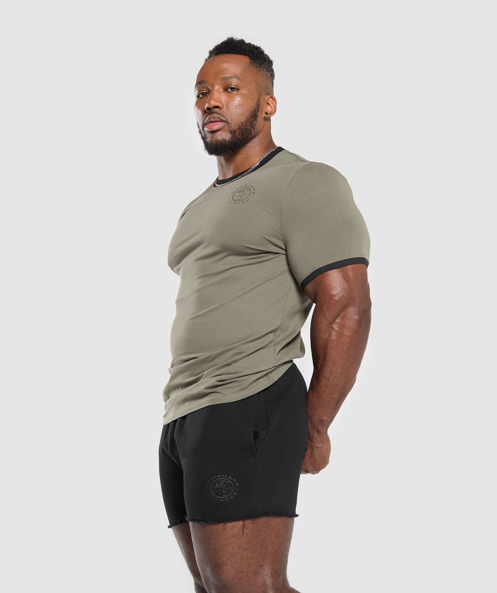 Legacy Ringer T-Shirt Base Green/Black