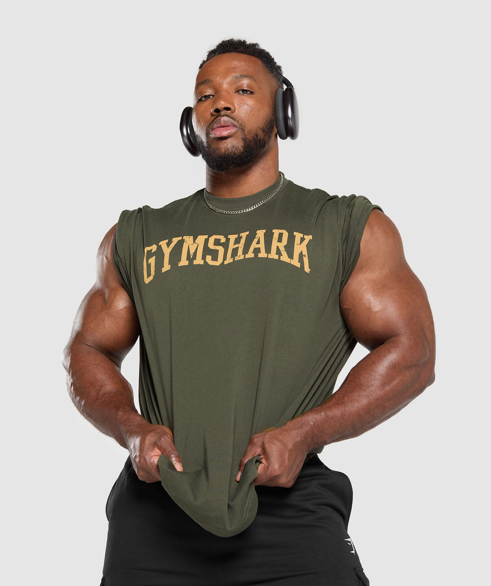 Collegiate T-Shirt Strength Green